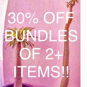 UPDATED DEAL 30% OFF BUNDLES